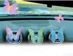 Butterfly Car Air Freshener Vent Clip (set of 4)