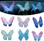 Butterfly Car Air Freshener Vent Clip (set of 4)
