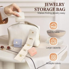 Mini Travel Jewelry Organizer – Tangle-Free Storage Case
