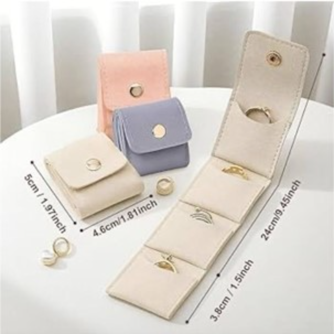 Mini Travel Jewelry Organizer – Tangle-Free Storage Case