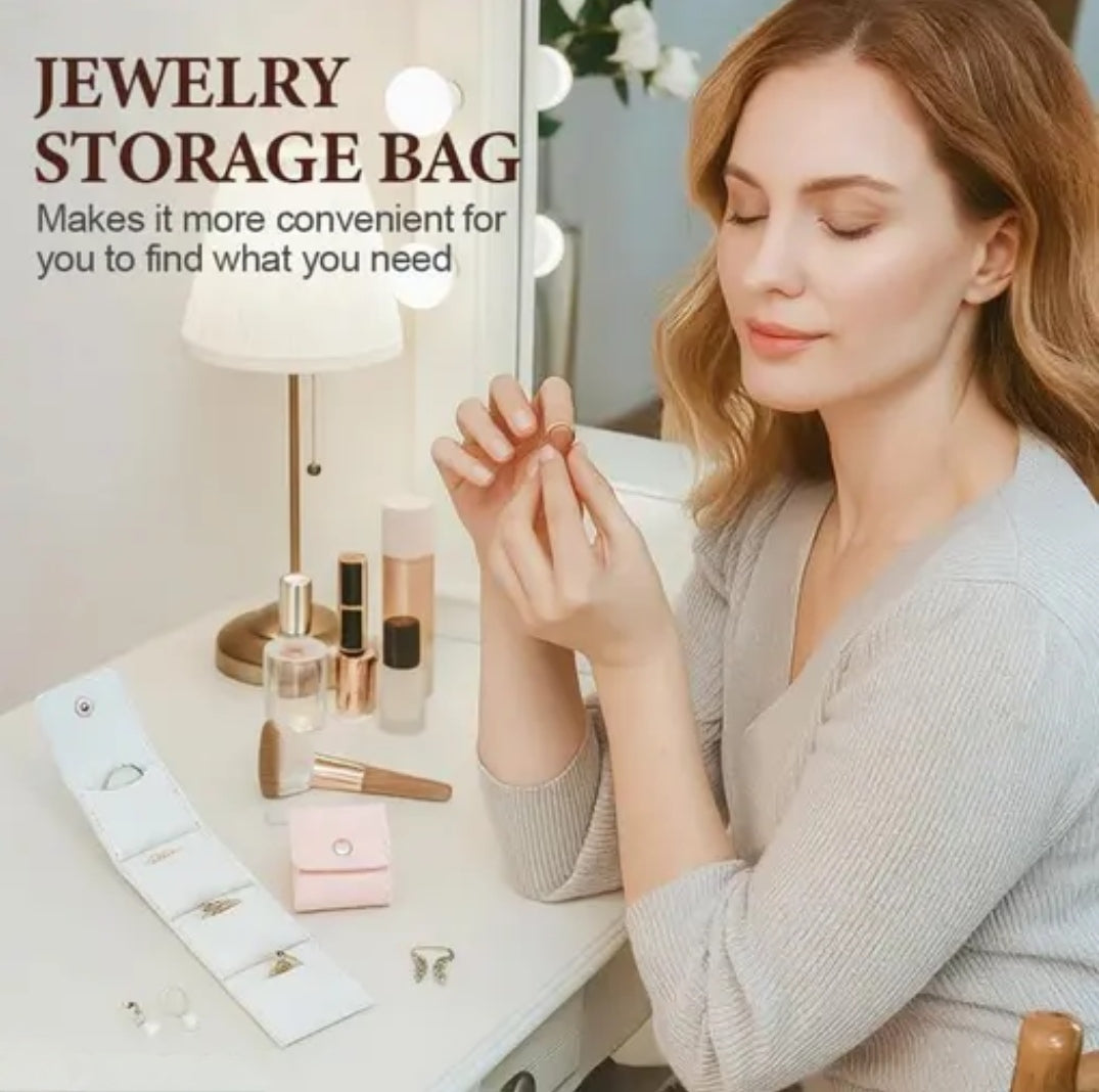 Mini Travel Jewelry Organizer – Tangle-Free Storage Case